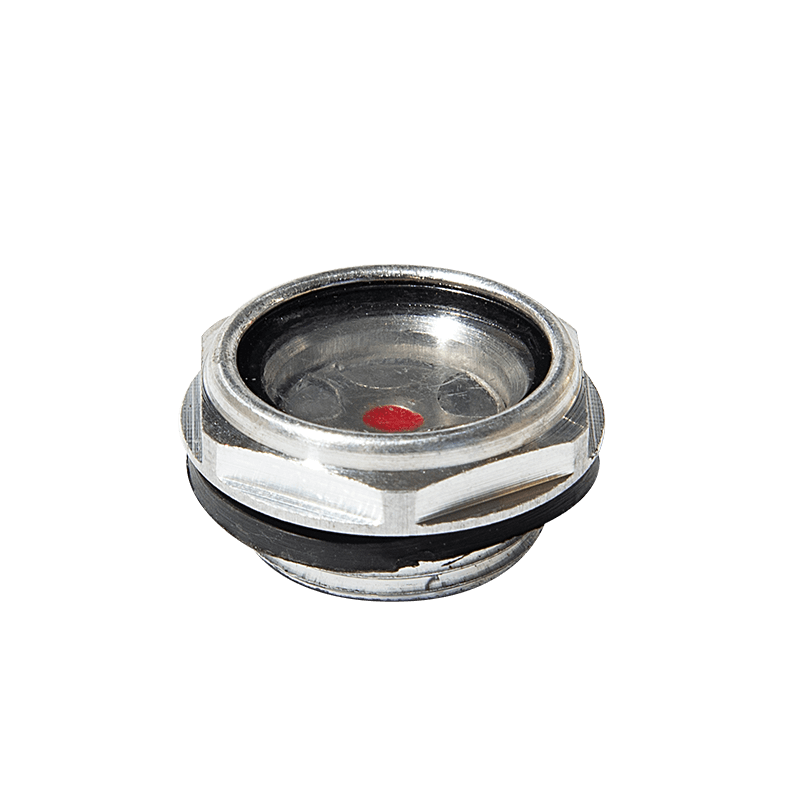 Verre de vue au niveau de l'huile en aluminium