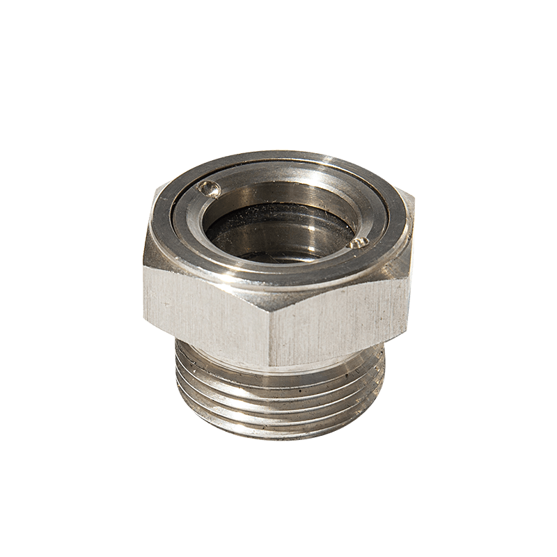 Verre de vue de niveau d'huile en acier inoxydable