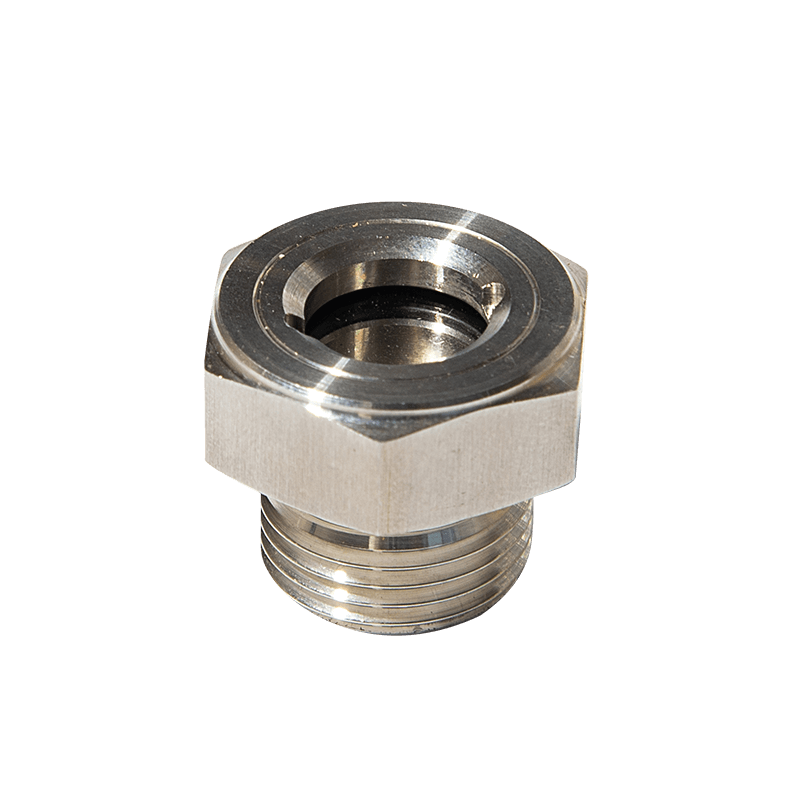 Verre de vue de niveau d'huile en acier inoxydable