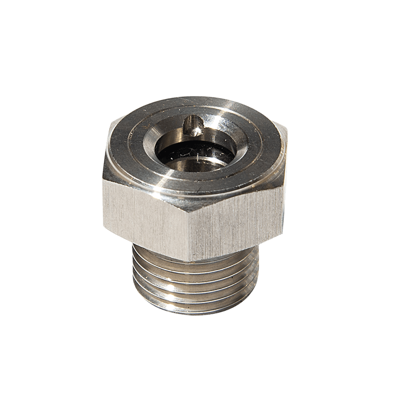 Verre de vue de niveau d'huile en acier inoxydable