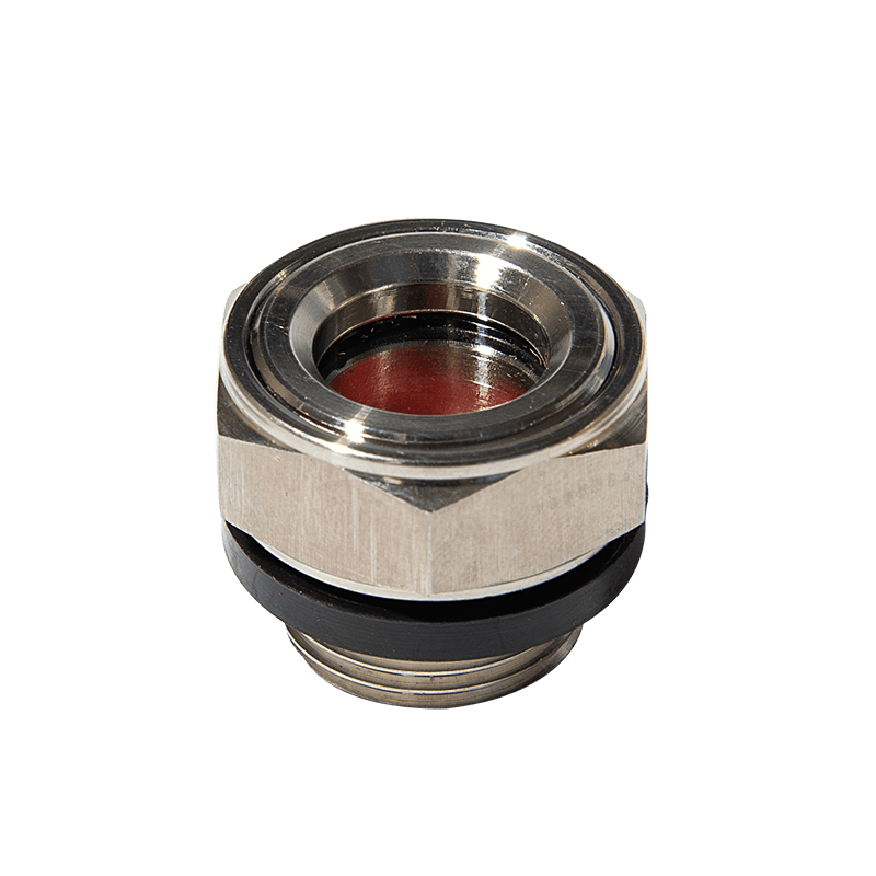 Verre de vue de niveau d'huile en acier inoxydable