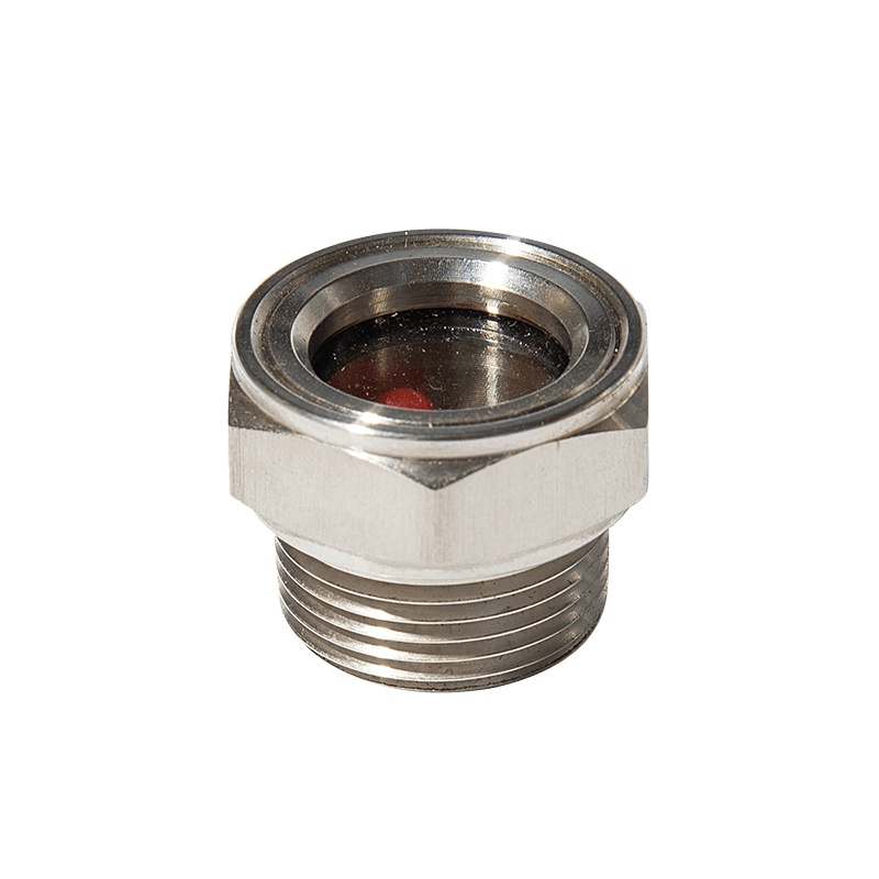 Verre de vue de niveau d'huile en acier inoxydable