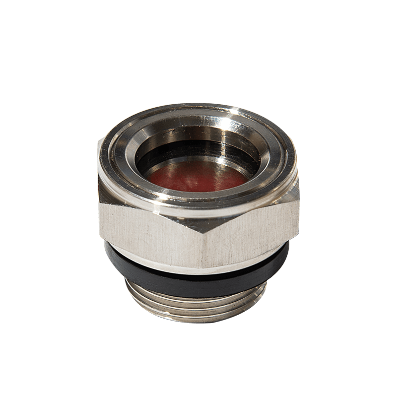 Verre de vue de niveau d'huile en acier inoxydable